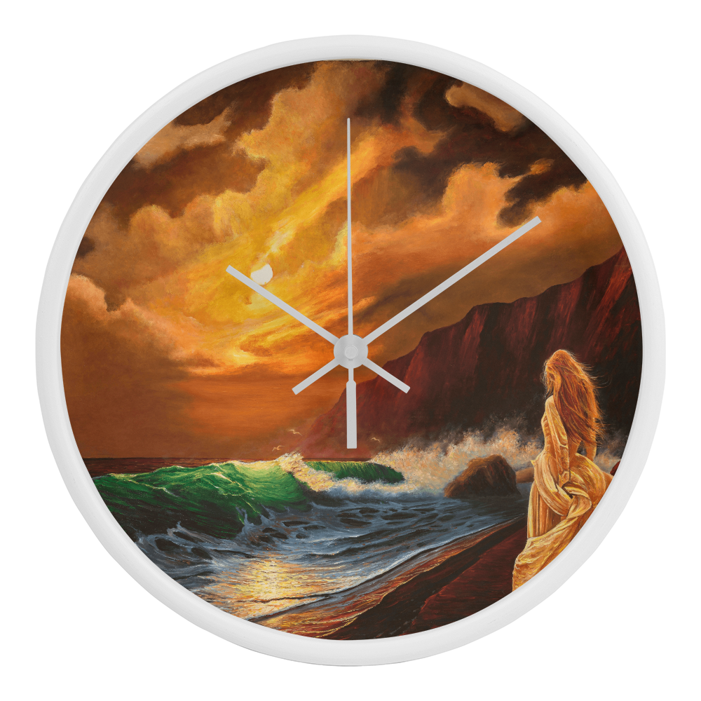 Mystic Moon N.º 2 – Wall Clock
