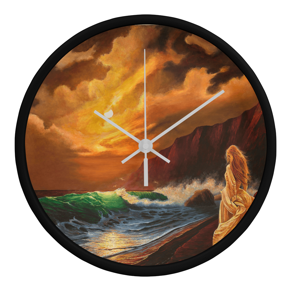 Mystic Moon N.º 2 – Wall Clock