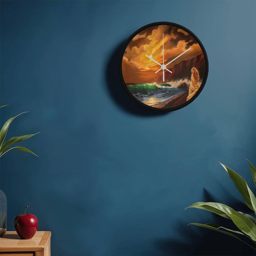 Mystic Moon N.º 2 – Wall Clock