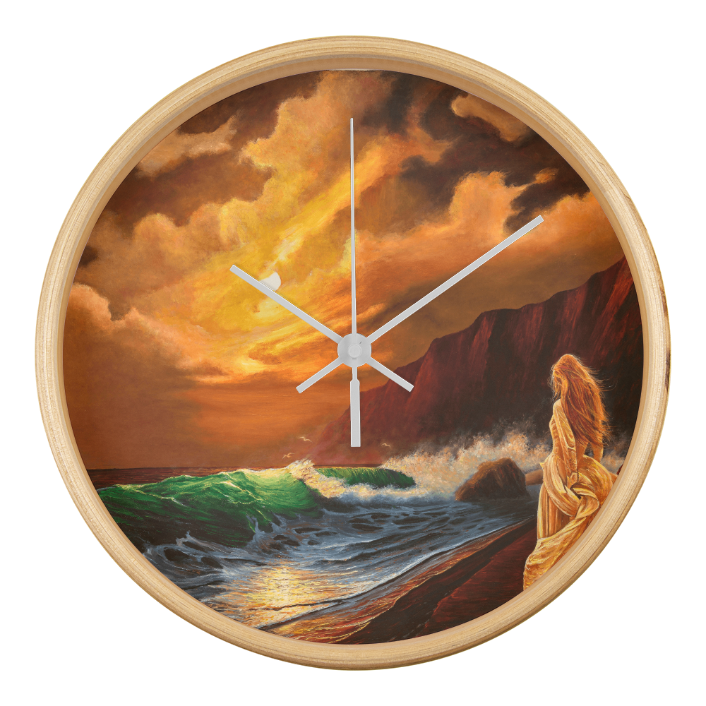 Mystic Moon N.º 2 – Wall Clock