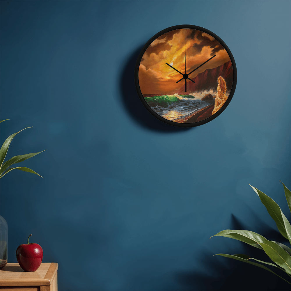 Mystic Moon N.º 2 – Wall Clock