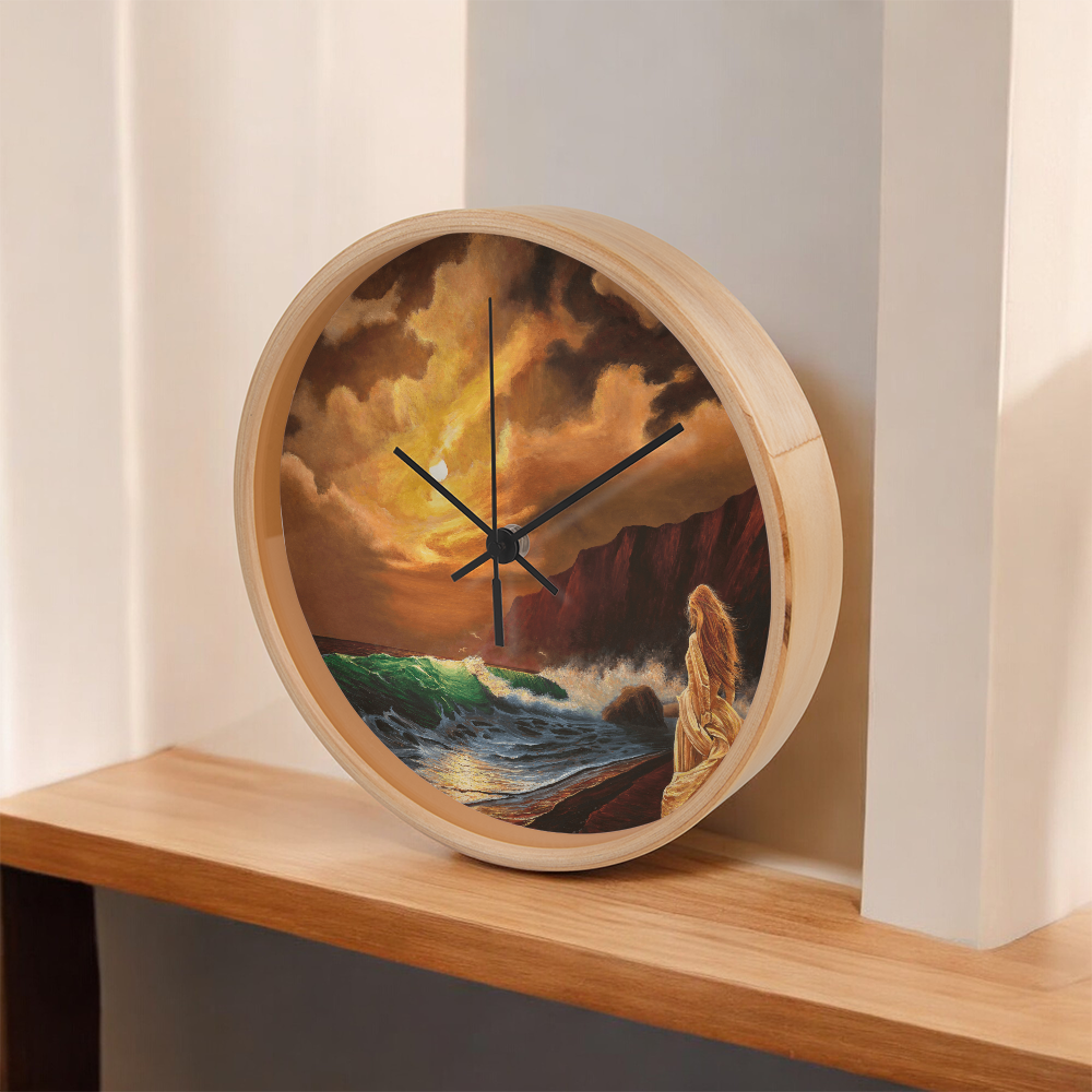 Mystic Moon N.º 2 – Wall Clock
