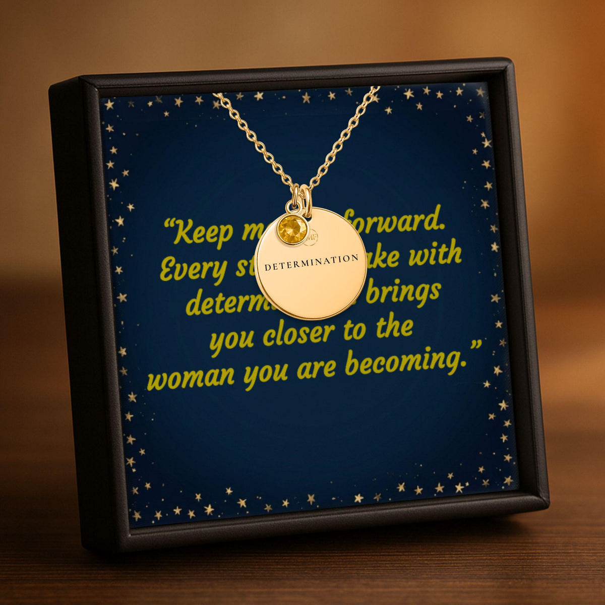 Valkyrie on Horseback Necklace - Way to Valhalla, PMF Collection No. 5: Determination, Dark Fantasy Jewelry, Engraved Disc Charm Pendant